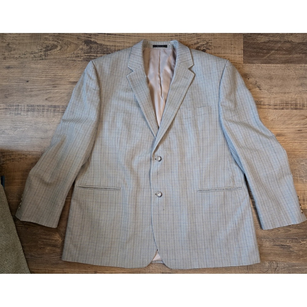 Ralph Lauren Sport Coat Mens 46R Wool/Silk Two Button Vented